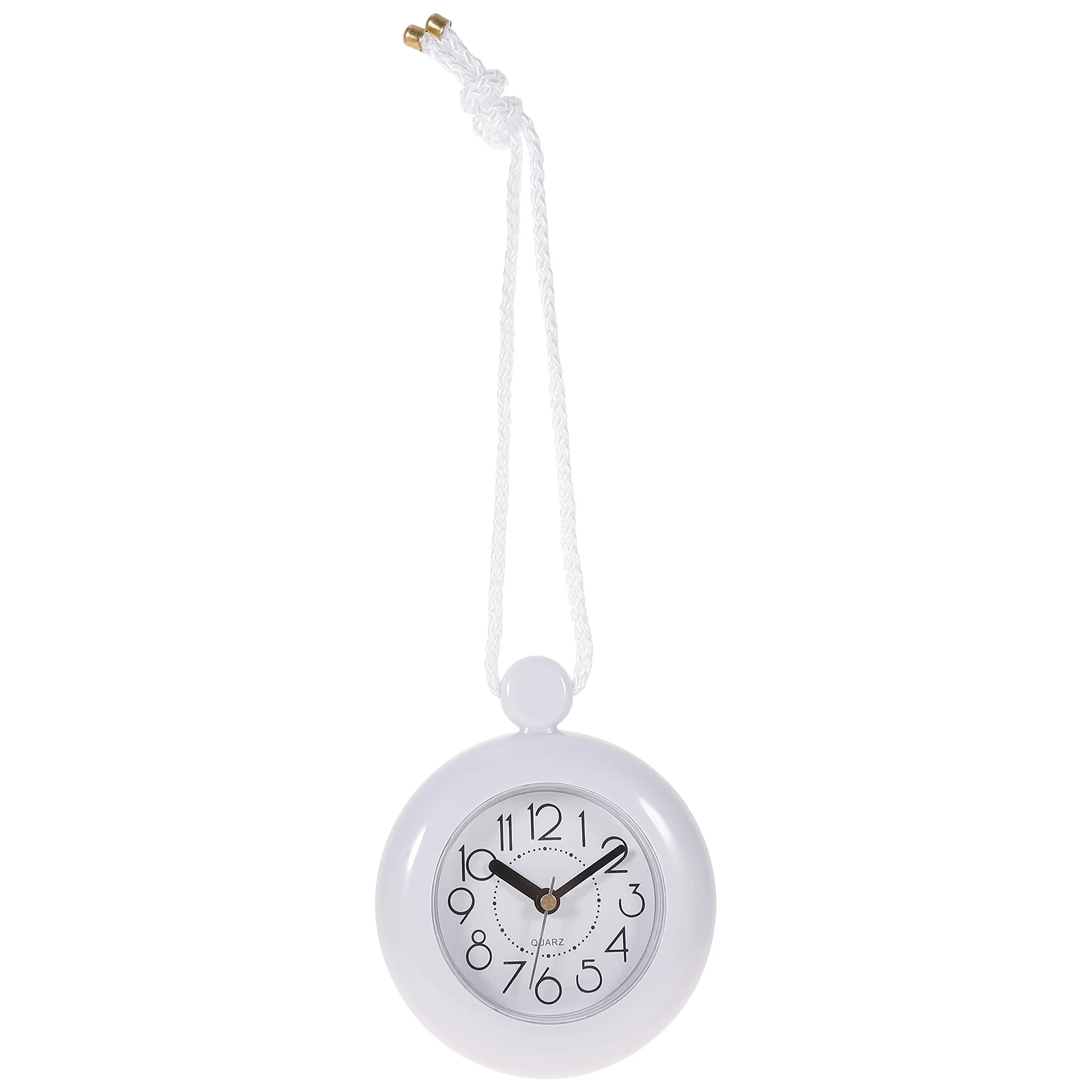 Bathroom Clock Watch Toilet Water Shower Wall Travel Small-operated Hanging Desktop