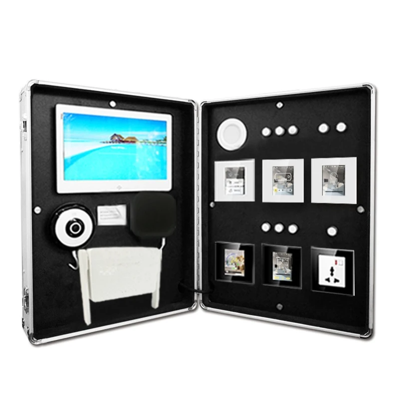 

L8 LCD Light switch wifi demo box work