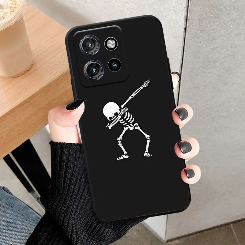 Luxury Shockproof Silicone Phone Case with Painted Design - Premium Back Cover