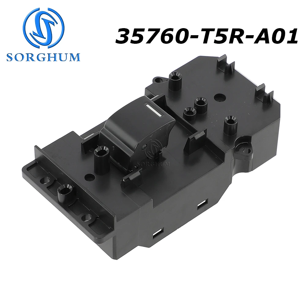 

SORGHUM 35760-T5R-A01 Front Right Passenger Window Control Switch Button For Honda Fit 2015-2020 35760T5RA01 Car Accessories