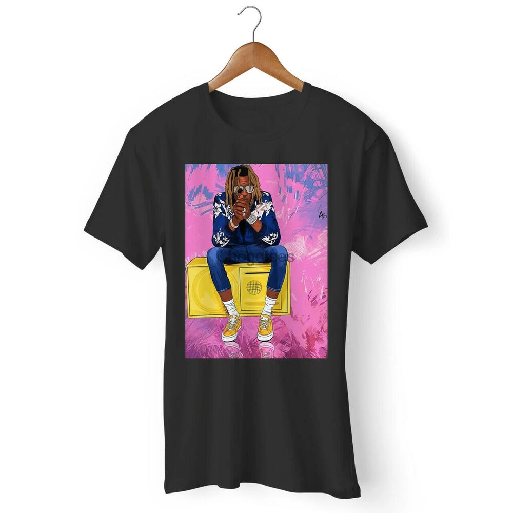 Young Thug 90S Vintage Unisex Black T 