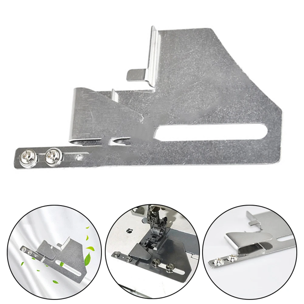 Description Picture 3 of itemAdjustable Fabric Guide Hemmer Device Fit 2 / 3 Needles Coverstitch Sewing Machine Accessories Single Down-turn Folder DY205