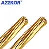 AZZKOR HSS-CO Helical Reamer Cobalt Titanium Plated Stainless Steel Special Straight Shank Reamer 3-20 Decimal Point Reamer 5