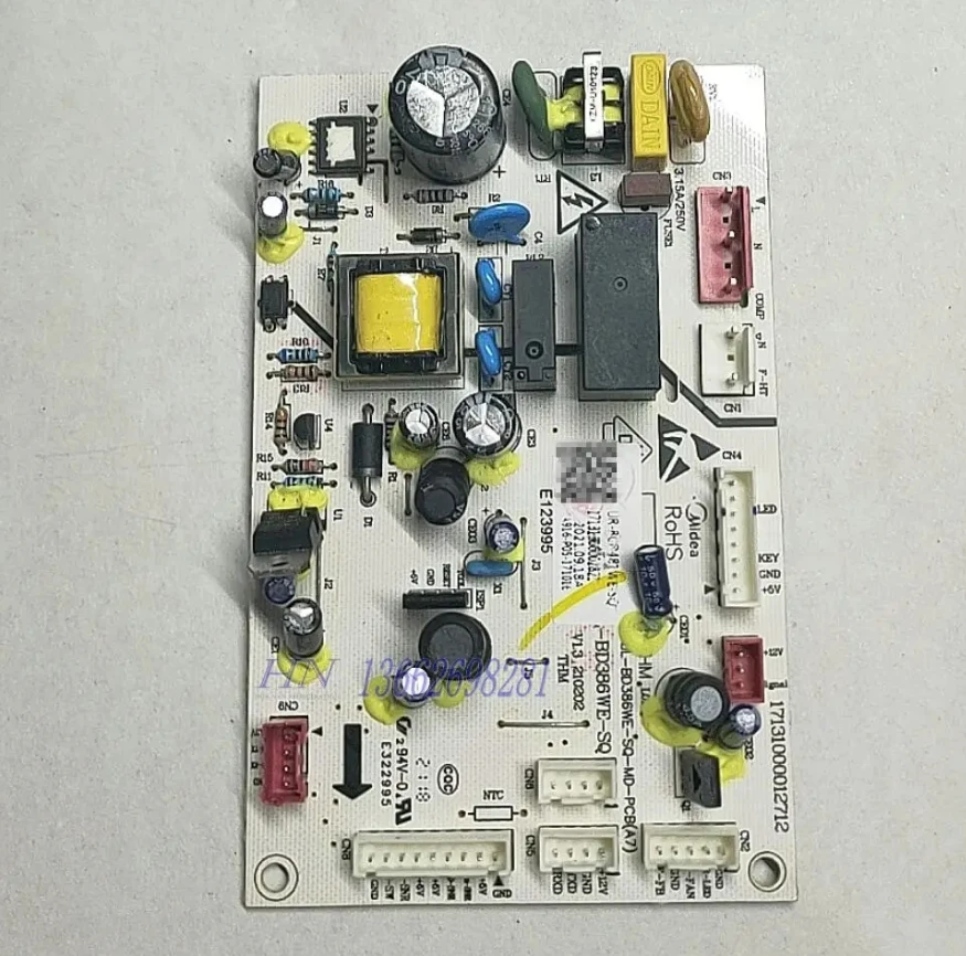 New THM-UL-BD386WE-SQ-MD-PCB midea refrigerator board UR-BCD481WE-SQ 17131000002821 UL-BD386WE-SQ 1731000012712