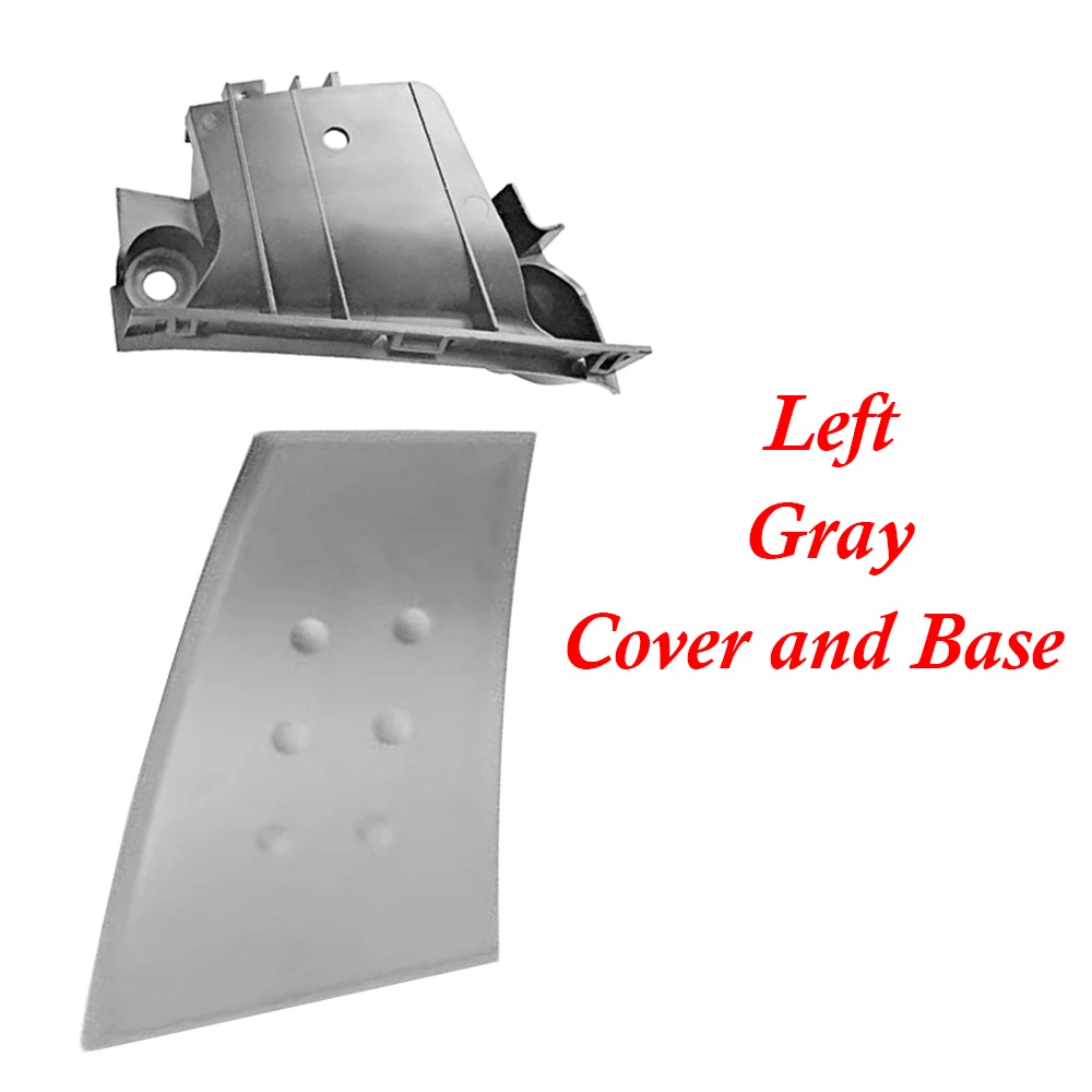 Car Door Handle Cover For Peugeot 107 Toyota Aygo Citroen C1 2005-2014 Car Gray Inner Handle Cover Door Buckle Hand Cover Door Armrest Base For BYD F0 interior door handle cover car door handle cover