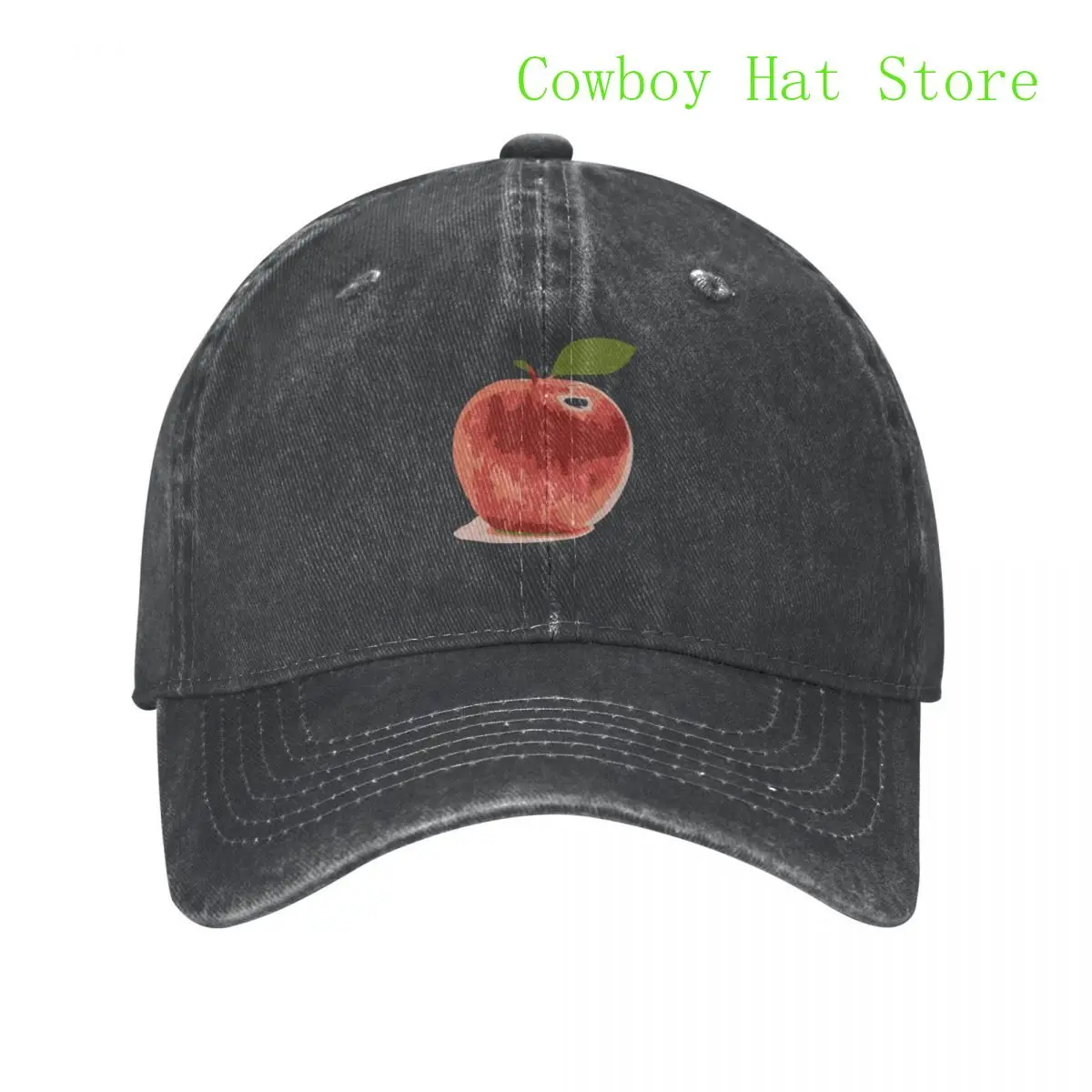 

Best I love red apples Baseball Cap Uv Protection Solar Hat Trucker Cap Baseball Cap Men Women'S