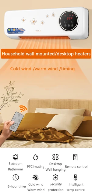 Room Heater Wall Mounted Heating System Window Air Conditioner