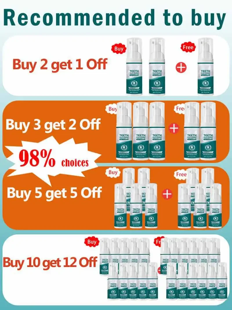 Tooth decay repair teeth health product Repair all tooth decay cavities and protect teeth Removal of Plaque Stains Decay Repair Teeth Whitening