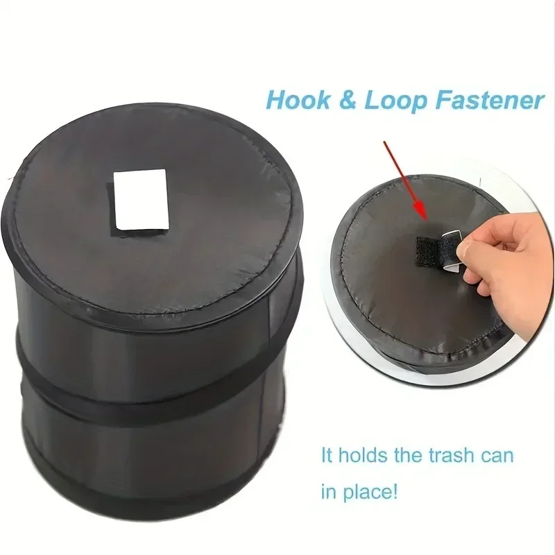 Foldable Car Trash Can Portable Hanging Pop Up Trash Bag For Car Storage Box Auto Interior Accessories