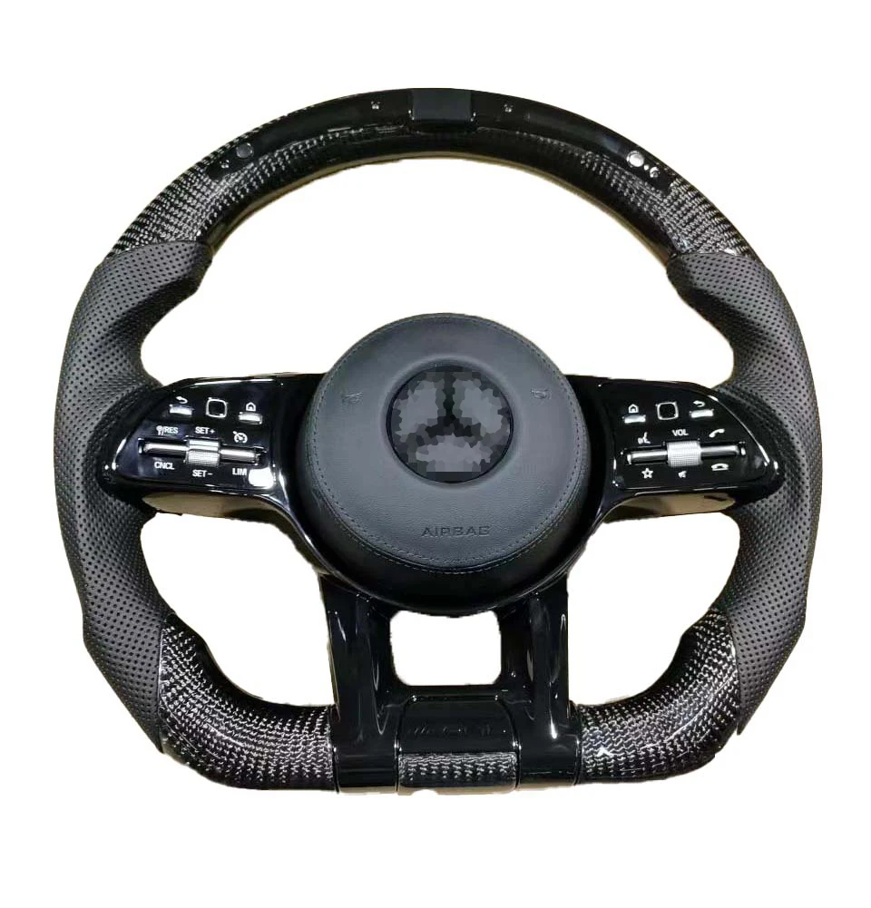 

OEM Various Series Suitable Car Bodykit Facelift Steering Wheel Bearing Circle Bm w Mercedes Carbon Fiber Steering Wheel