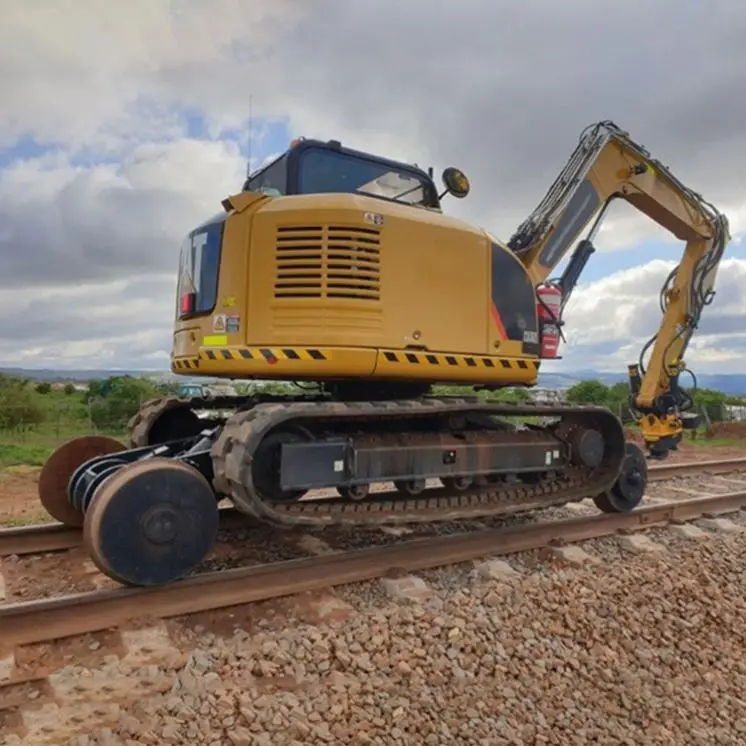 Рисунок 6 - Рельсовое колесо hi rail для экскаватора