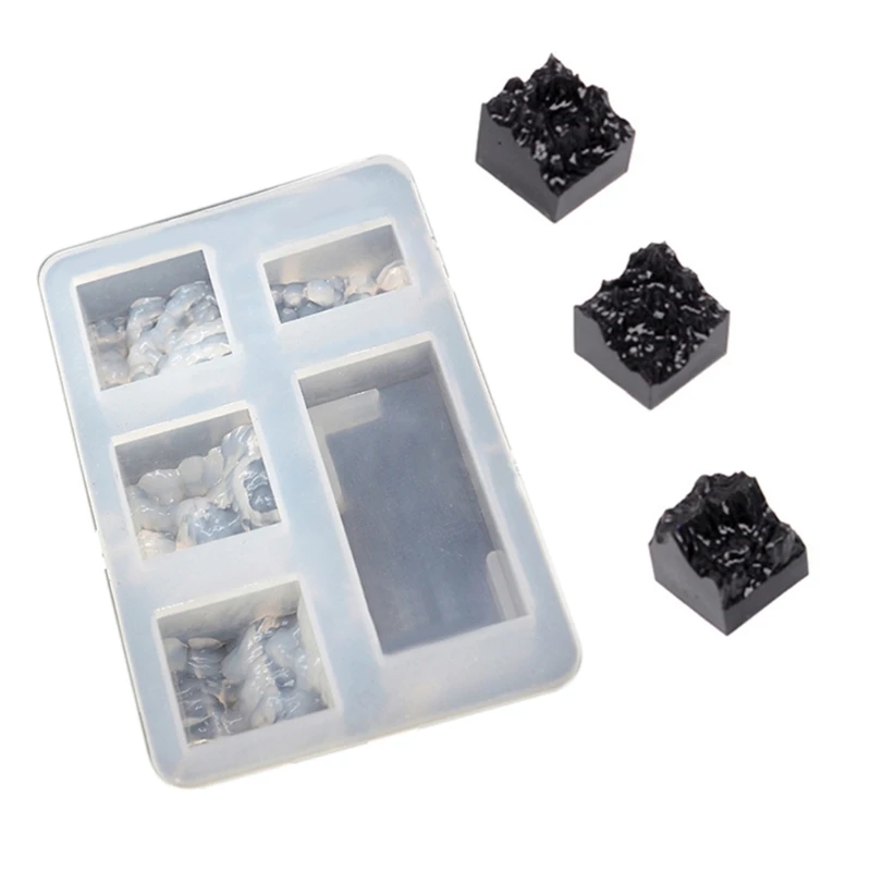 

Silicone Mold DIY Jewelry Tool Broken Stone Epoxy Mold DIY Supplies Necessary Home Ornaments Christmas DIY Casting Tool