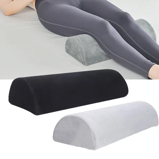 หมอนรองขาทรงครึ่งวงกลมพร้อมเมมโมรี่โฟมรองคอ ปลอกถอดซักได้ สำหรับร้านเสริมสวย สปา นวด 1