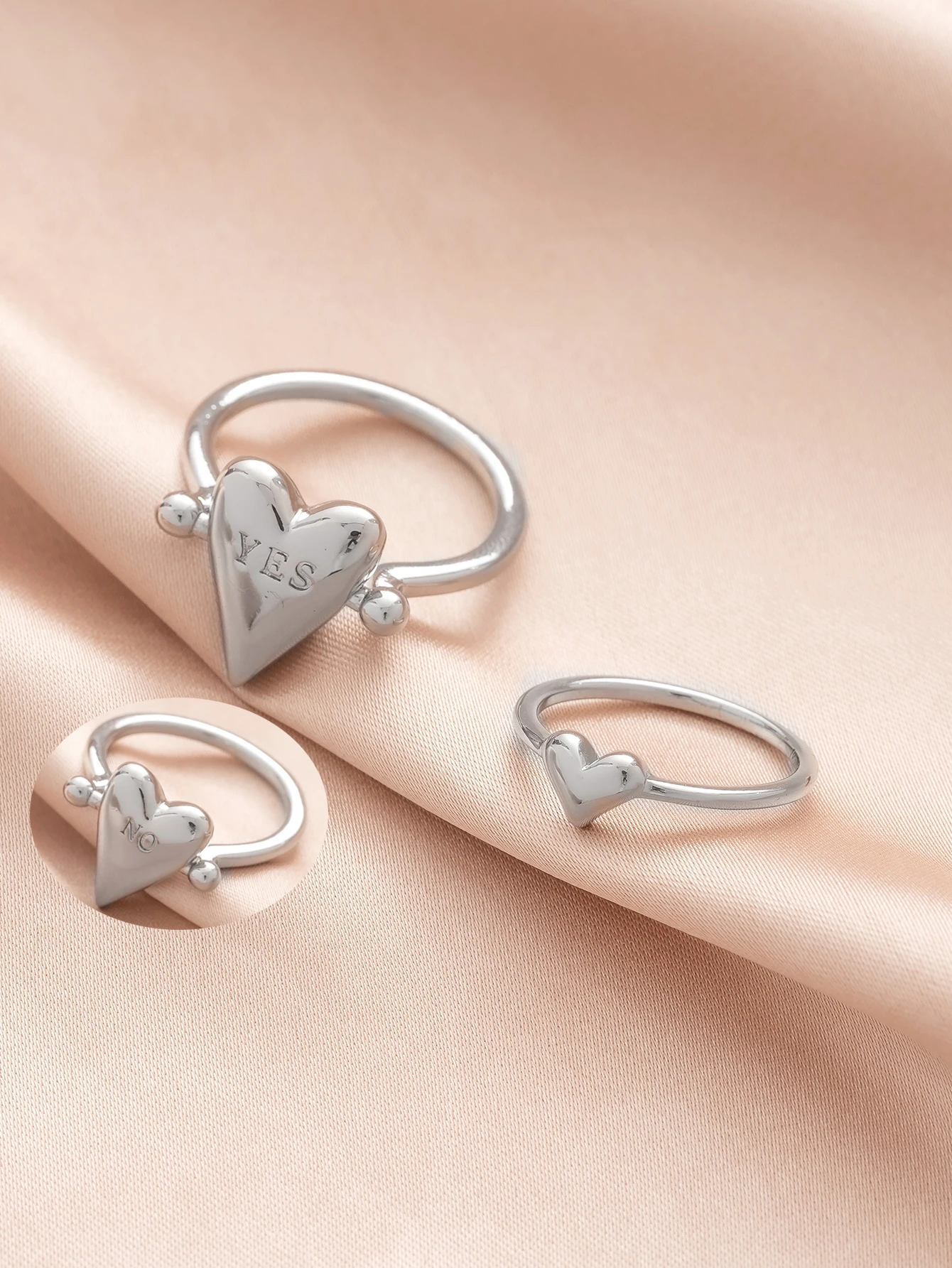 Flip Decoration Ring Couple