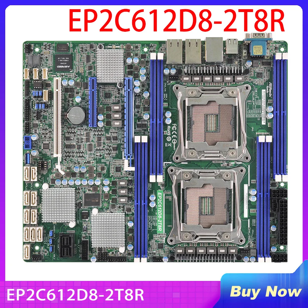 

Серверная материнская плата для ASROCK LGA 2011 E5-2600 V4 с поддержкой E5 2600 V3 EP2C612D8-2T8R V4
