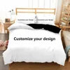 3D Printed Custom Bedding Set Microfiber Customized Duvet Cover with Pillowcases Twin Full Queen King Size Any Picture Size 2