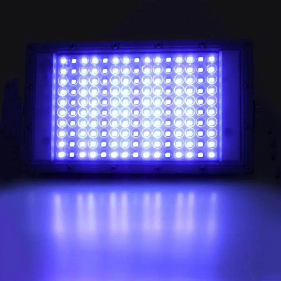 100W 200W 300W LED UV Curing Lights Gel Ultraviolet Lamps UV Glue Dryer for Phone Screen Car Glass Repair Resin Curing Lamps