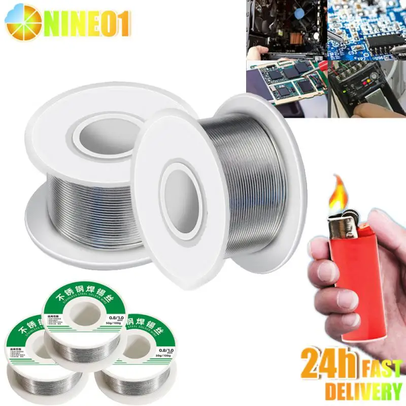 Lighter Stainless Steel Solder Wire Disposable CopperIronNickel