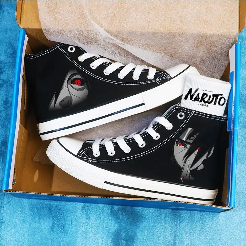 NARUTO Uchiha Itachi anime summer men comfortable canvas shoes