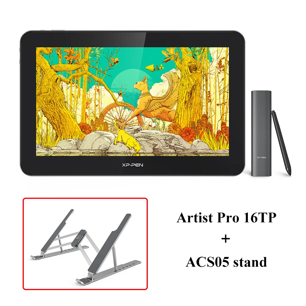 XPPen Artist Pro 16TP 4K Ultra HD Graphic Monitor High
