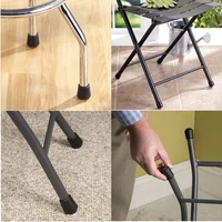 Rubber Chair Leg Tips Caps Non-Slip Round Furniture Feet Pads Protective Covers Sofa Chair Table Floor Protectors Home Office 6