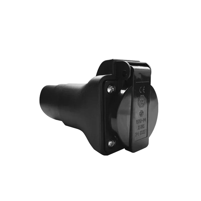 Electric Car Side Discharge Plug EV GBT 16A Charger adapter with EU Socket Outdoor Power Stationneed car supports V2L