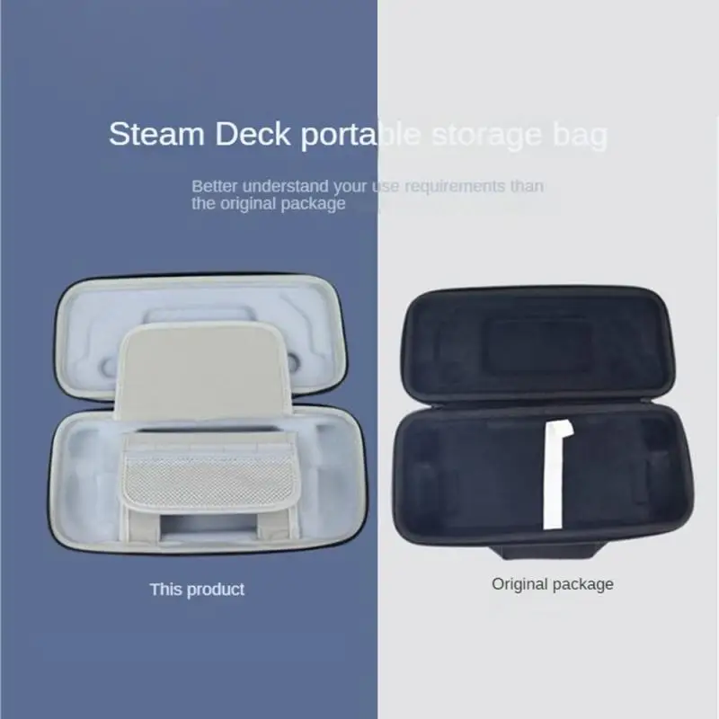 Ryra Portable Steam Deck Storage Bag Eva Waterproof Game Steam Deck Custodia Per Il Trasporto Borsa Anti-Shock Accessori Per Ponte A Vapore