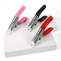 Practical Nail Clipper Strong Power French Manicure Fingernail Nail Clipper Ergonomic Handle Nail Art Clipper for Manicure 1