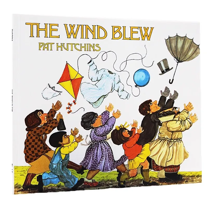 

Ветер дул, детские книги на английском языке для детей 2 3 4 5 6 лет, книги с рисунками 9780689717444