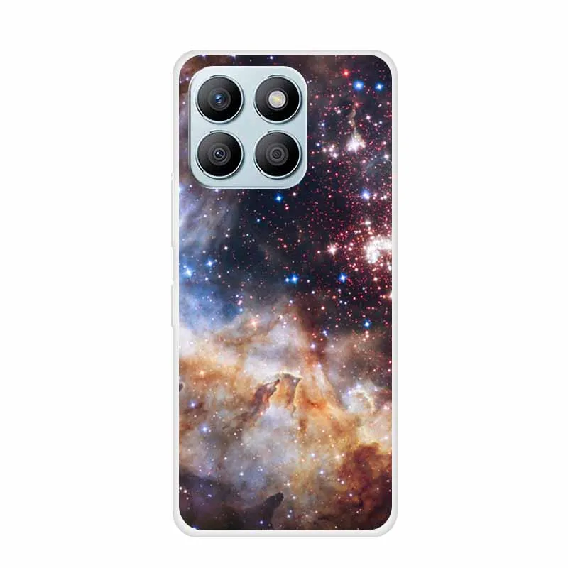 Clear Silicone Phone Case with Lovely Patterns - Transparent Protective Cover