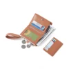 Stylish Womne's Wallet Multipurpose Portable With Card Slots With Lanyard Coin Purse For Women School Shopping Outdoor Travel 5