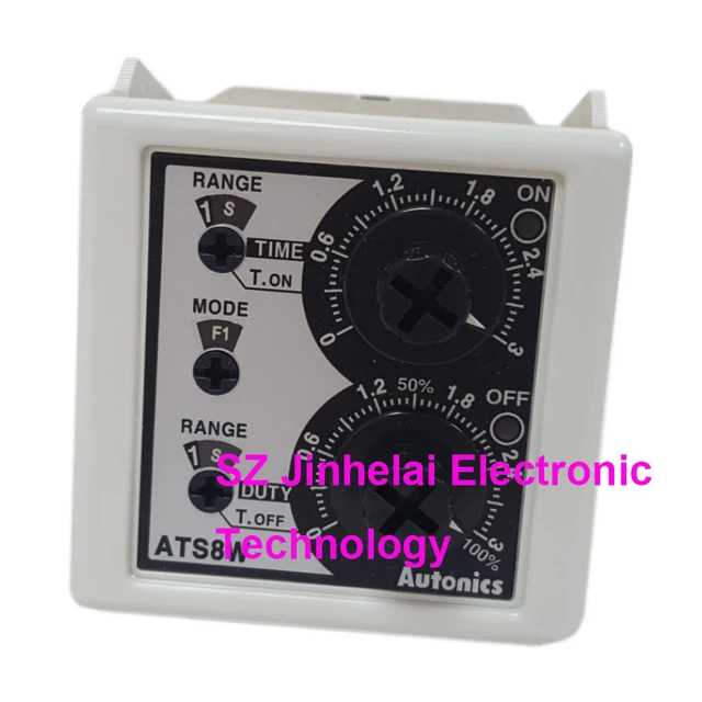 100-240VAC 8 Pin Plug Timer AUTONICS ATS8-41 Timer - 0.1 Sec To 10 Hr ...
