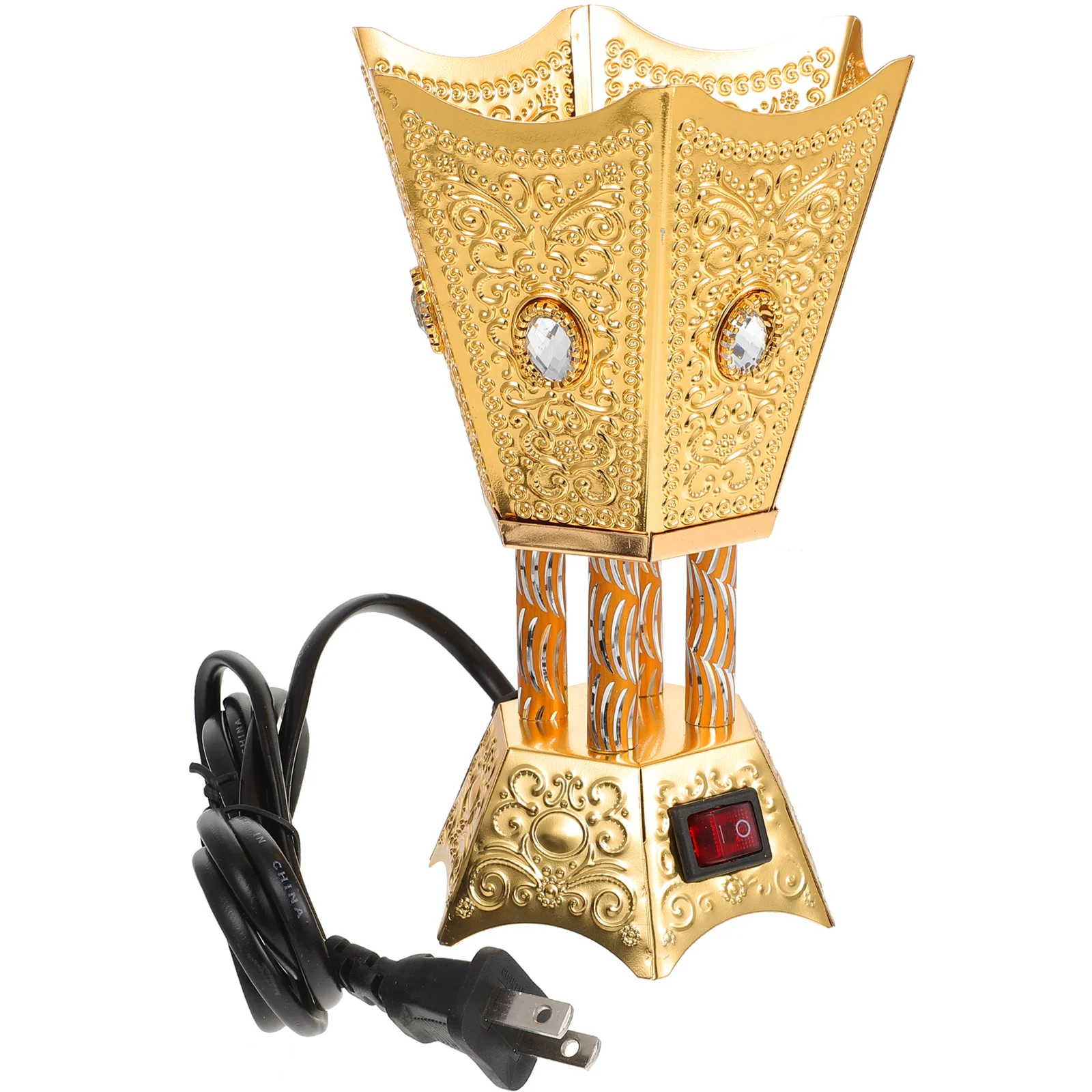 

Electric Incense Diffuser Insence Burner Holder Plug-in Incense Cone Holder Burner US Plug