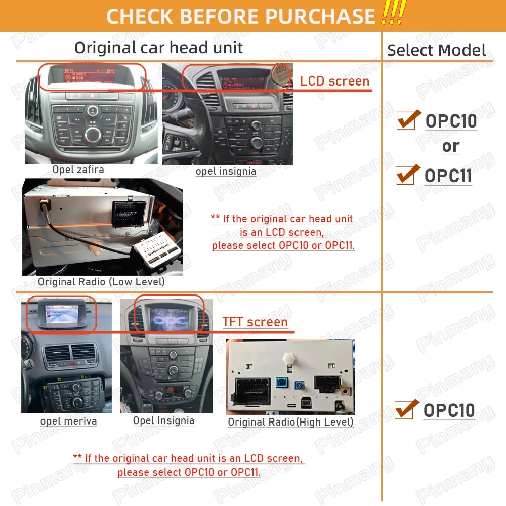 MISONDA Canbus Decoder Box Für Opel Astra/Zafira/Antara/Vectra/Corsa/Meriva Android Autoradio Installation Plug-In Behind Radio de Coche