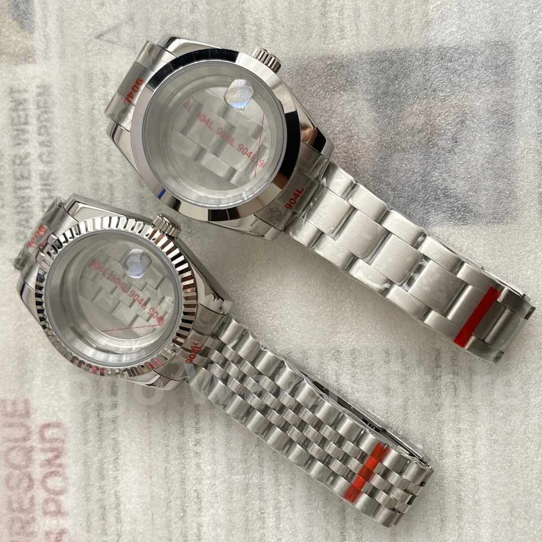 

Log Table Cases 36/39mm Stainless Steel Oyster Style Watch Case with Sapphire Glass Suitable for NH35/36 Enlarge Calendar clear