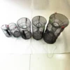 1Pcs Collapsible Steel Wire Nylon Net Fish Cage Mesh Fine Trap For Crab Shrimp And Crayfish Fishing Tackle Outdoor Enthusiasts 3