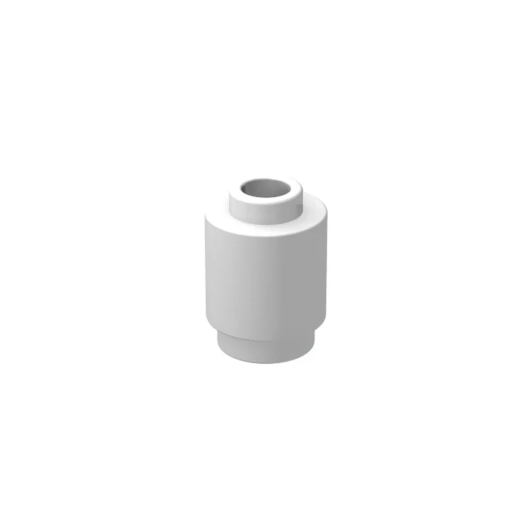 MOC 3062 Accessories 1x1 Cylindrical Brick Normal Bricks Model Building Building Block Educational Toys City Toy 20PCS assemble toy