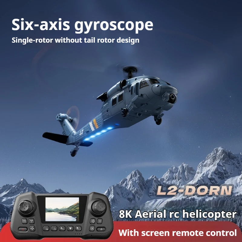 RC vrtulník 4DRC L2 2.4G - Dálkově ovládaný dron pro děti