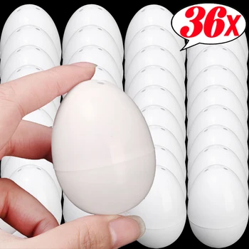 White Fillable Easter Eggs 1