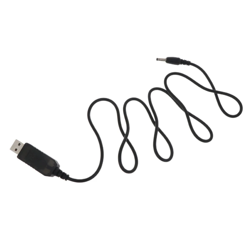 USB to for DC 3.5x1.35mm for DC 4.2V Power Plug Connector Cable USB to Power Cable Cord LED Headlamp