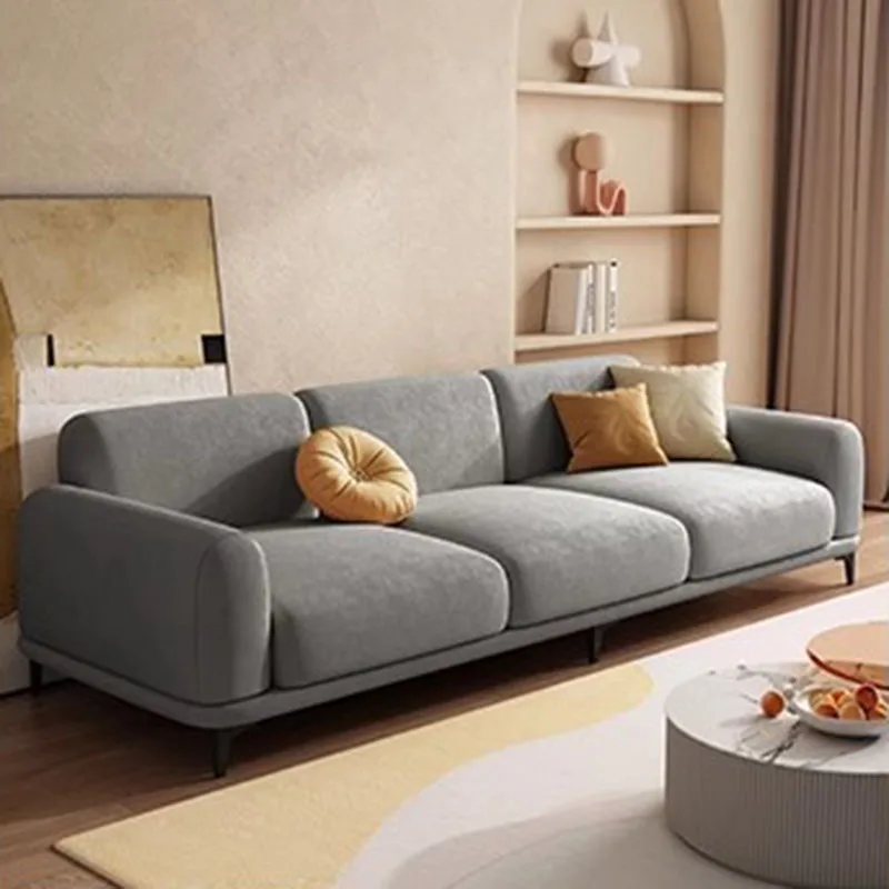

Nordic Modern Lazy Sofa Leather Sleeper Couch European Accent Chair Daybed Luxury Articulos Para El Hogar Bedroom Furniture