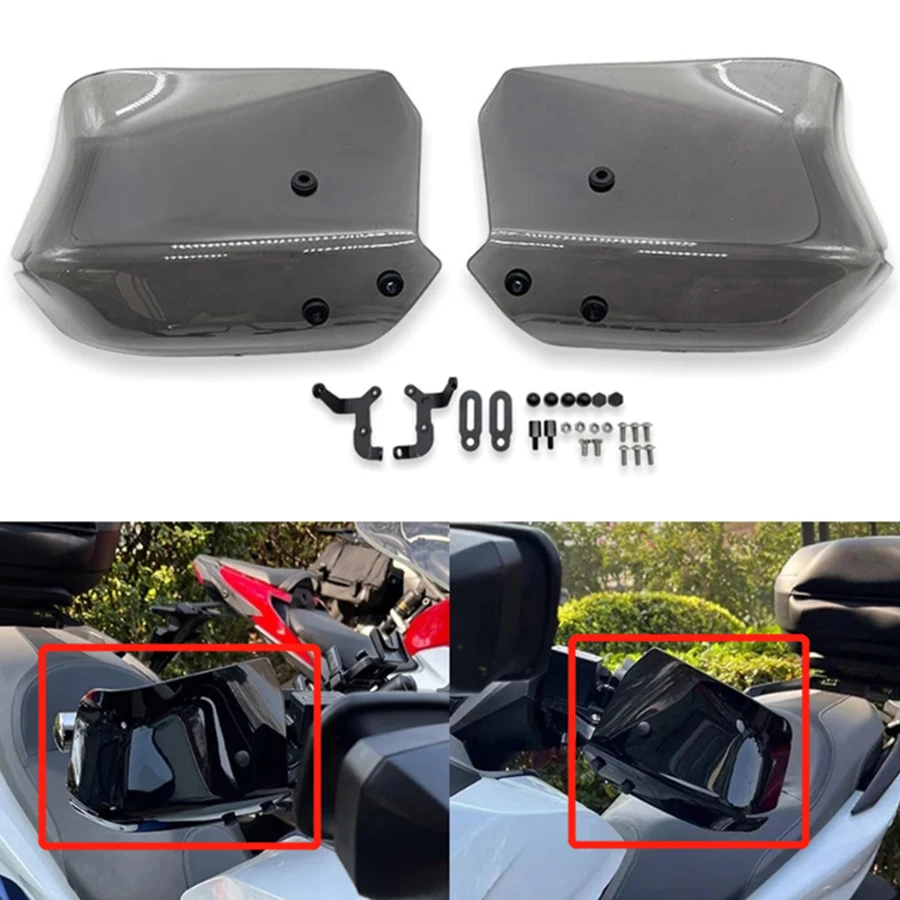 

Защита для рук, для мотоциклов HONDA 125, FORZA300, SUZUKI BURGMAN 125, 400, KYMCO AK550