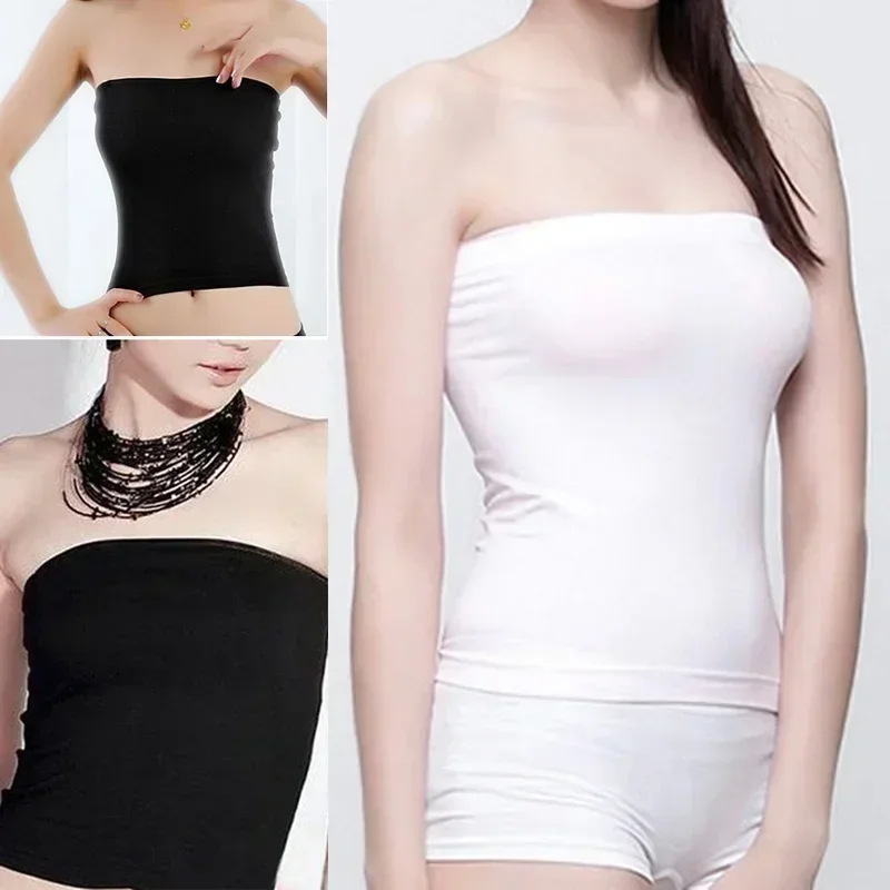 Women Lingerie Bra Bralette Strapless Tube Top Seamless