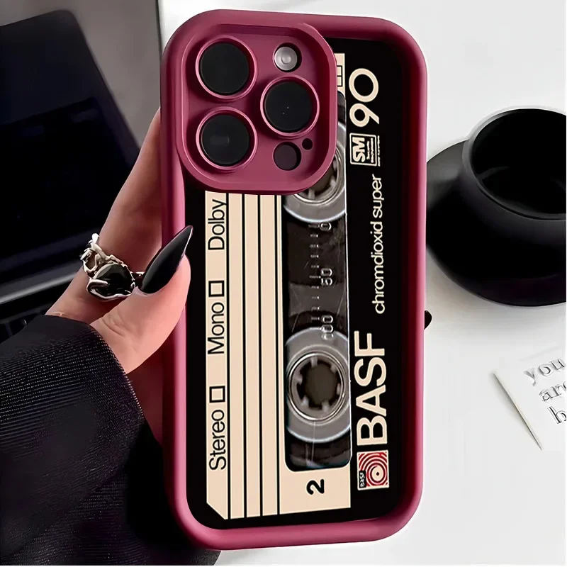 Vintage Cassette Tape Design Case