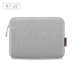 Elegant 11 - Inch Tablet Sleeve with Zippered Closure (GRAY)