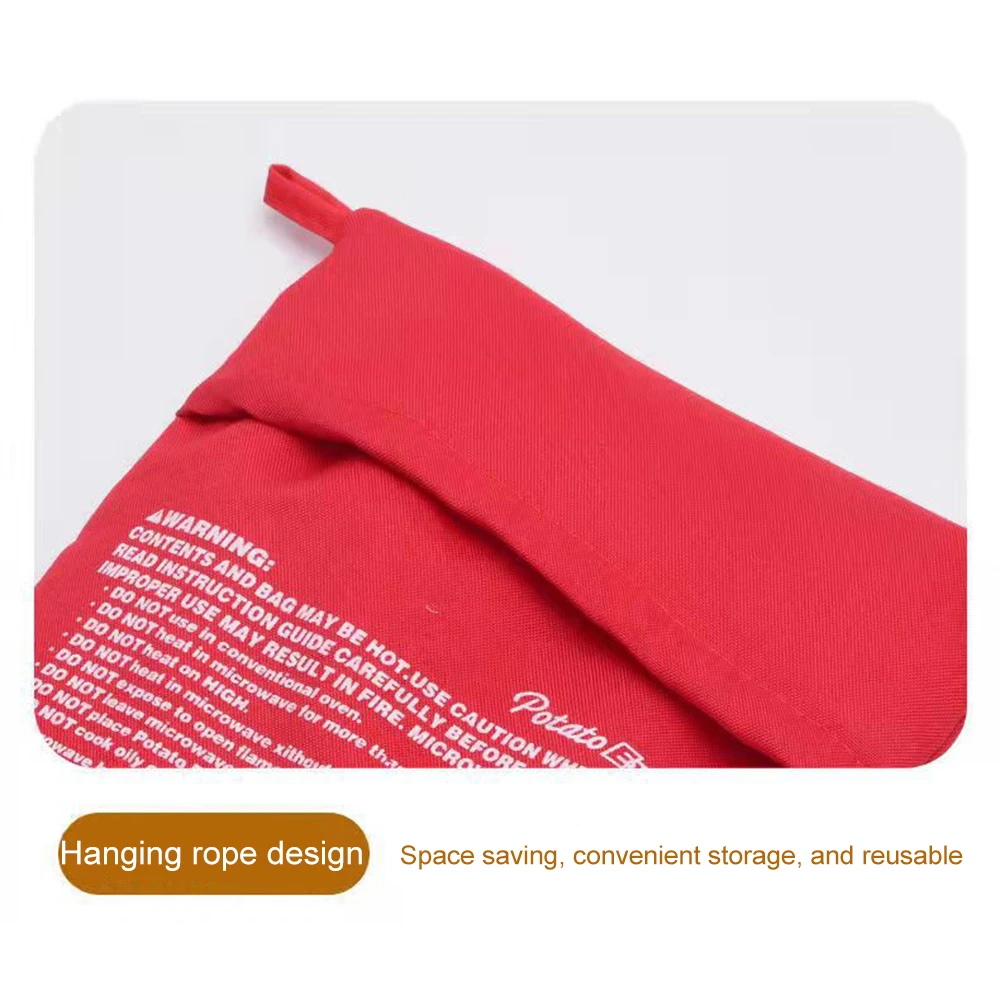 1pc Microwave Oven Baked Bags Potatoes Corn Sweet Potato Heating Tools Reusable