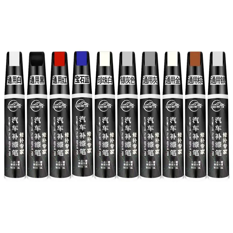 

12ML Car Paint Pens Universal Car Coat Scratch Clear Repair Colorful Paint Pen Auto Touch Ups Paint Fill Remover marker