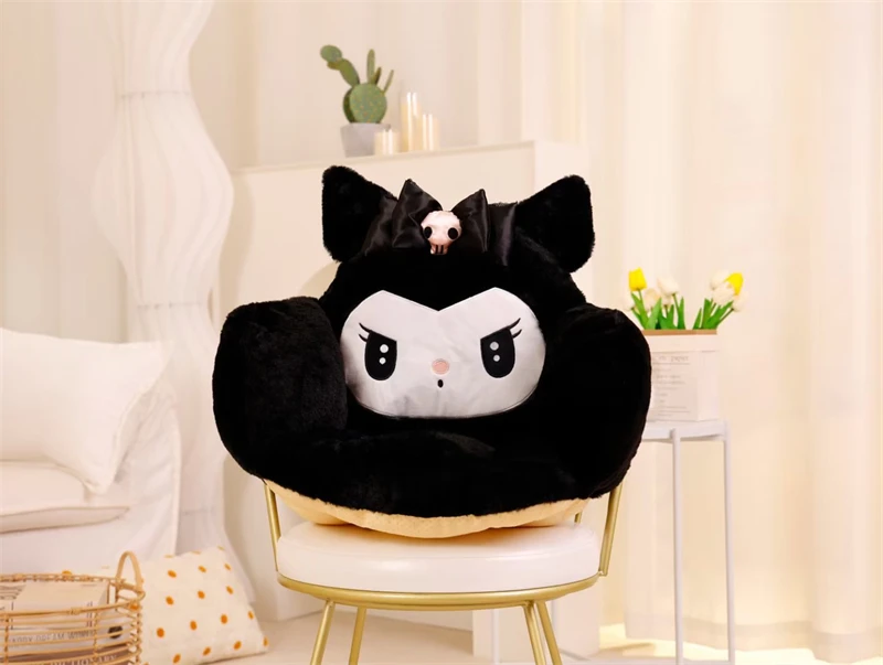 Kuromi My Melody Plush Lovely Seat Cushion Stitch Sitting Cushion