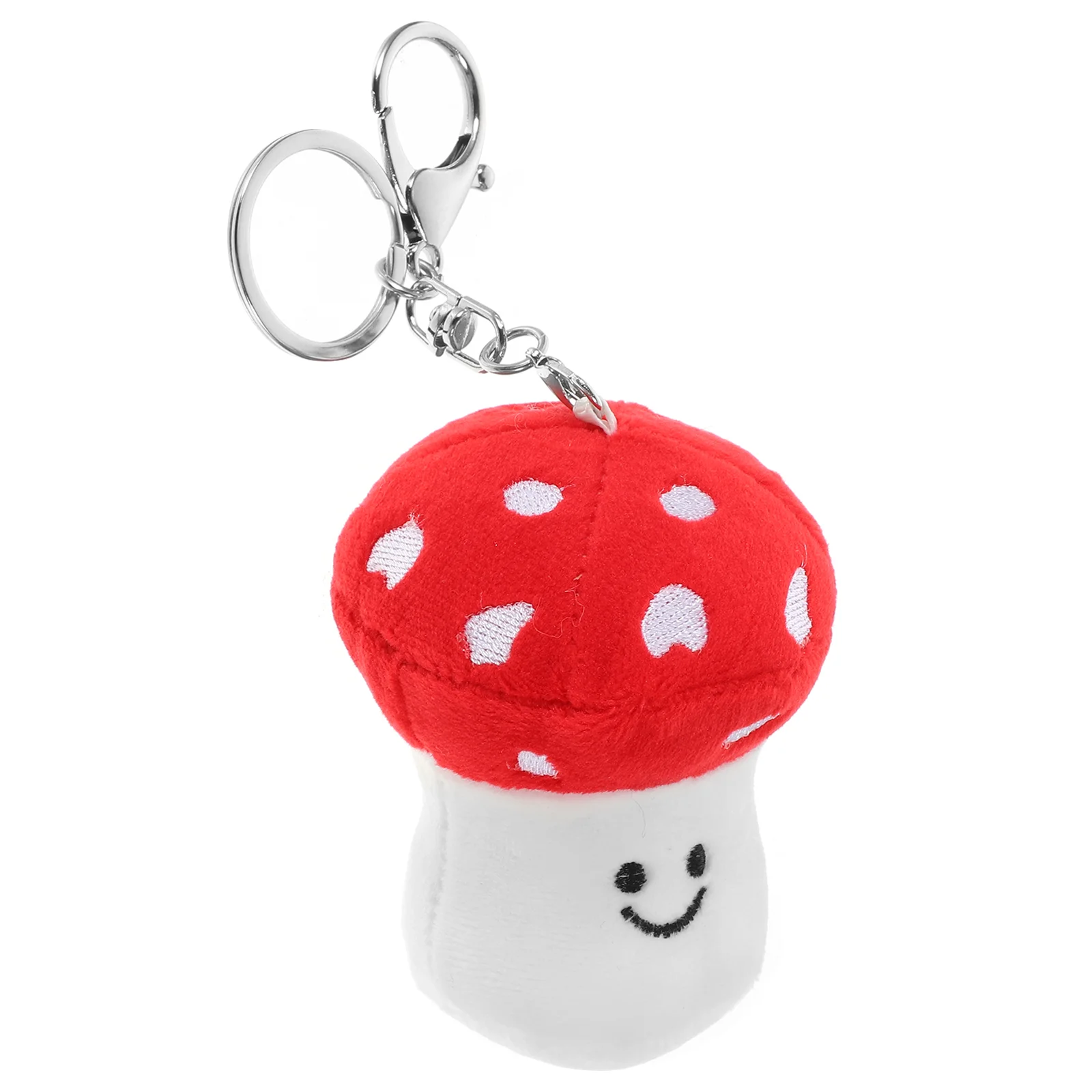 

Plush Mushroom Pendant Lovely Keychain Stuffed Mushroom Adorn Plush Key Chain Stuffed Mushroom