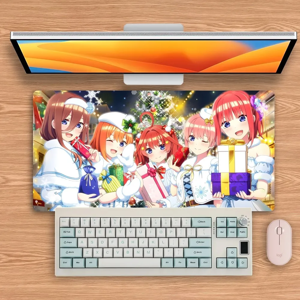 Bilibili The Quintessential Quintuplets Mouse Pad Big Keyboard Desk Computer PC Mat Notbook Pad 4